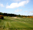 The par-3 8th hole can play up to 250 yards, gently uphill on the Duke's Course.