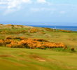 Along with Carnoustie and the Old Course at St. Andrews, Kingsbarns Golf Links hosts the Alfred Dunhill Links Championship. 