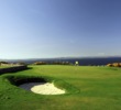 The 16th hole on the Kittocks Course at the Fairmont St. Andrews is a short par 4 that plays beside the sea. 