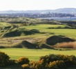 The 18th hole on the Kittocks Course at the Fairmont St. Andrews plays away from the town of St. Andrews. 