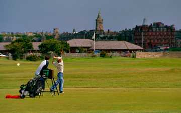 A view from Balgove Course at St. Andrews Links